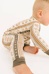 Touchdown Stripe Bamboo Set