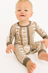 Touchdown Stripe Bamboo Set