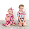 George Blue Flag ORGANIC COASTAL SET 4th of July
