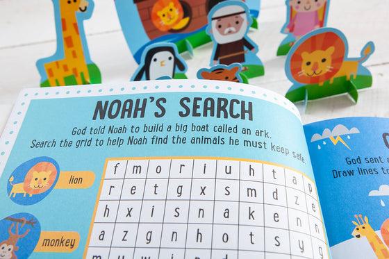 My Bible Stories Activity Book Blue