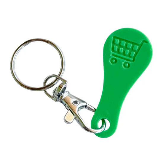 Shopping Cart Quarter Saver Keychain