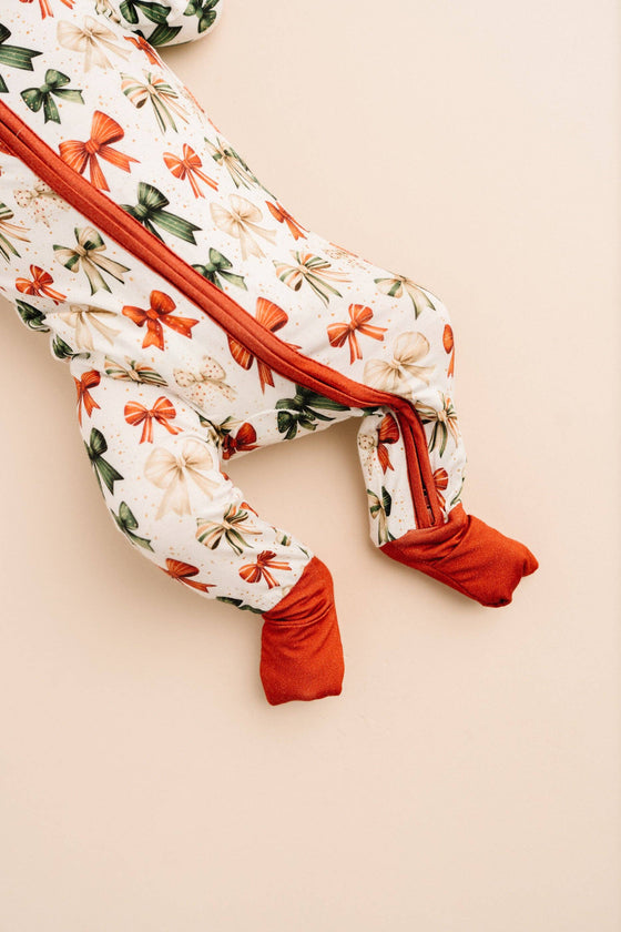 Holiday Bows Bamboo Sleeper