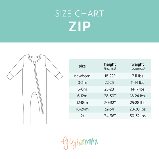 Bumble Ruffle Zip Bamboo Baby Sleepies Little Outfit