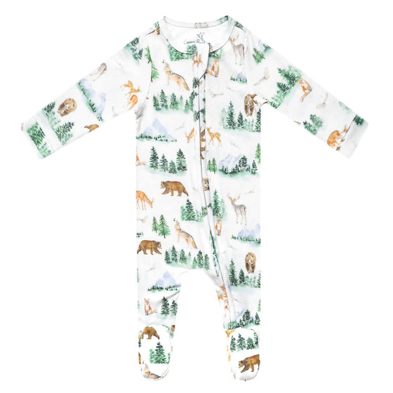 Zip-Up Footie Pajama - Grayson