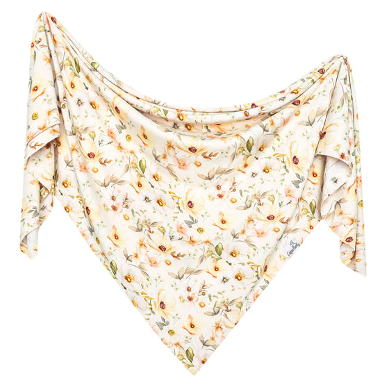 Knit Swaddle Blanket- Angelique