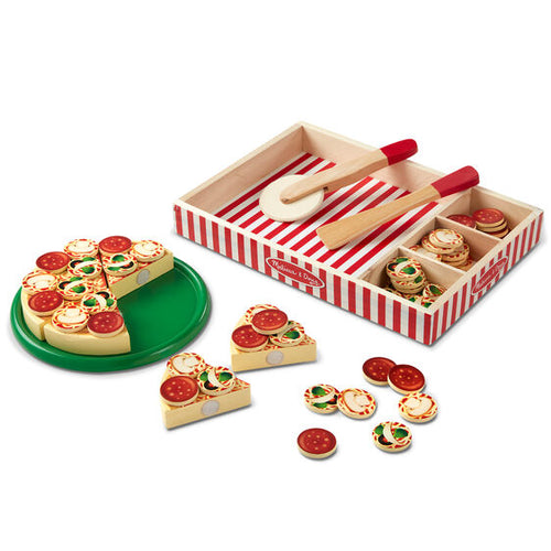 Pizza Party- Wooden Play Food