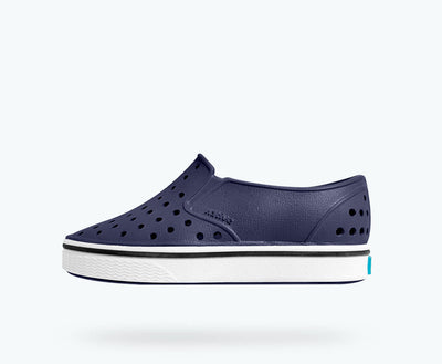 Native- Kids' Miles Shoe- Regatta Blue/Shell White