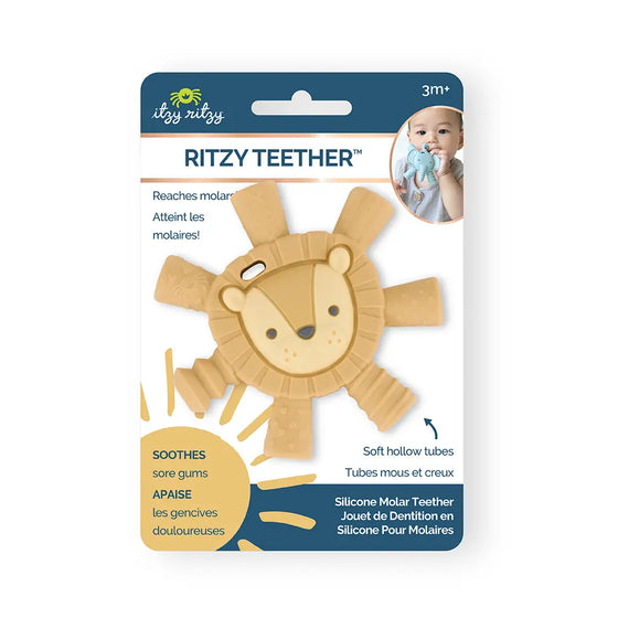 Ritzy Teether Lion Baby Molar Teether