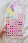 Unicorn Sticker Earrings