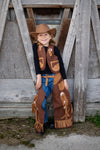 Cowboy Vest and Chaps Set