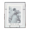 This Is Us Glass Metal Frame