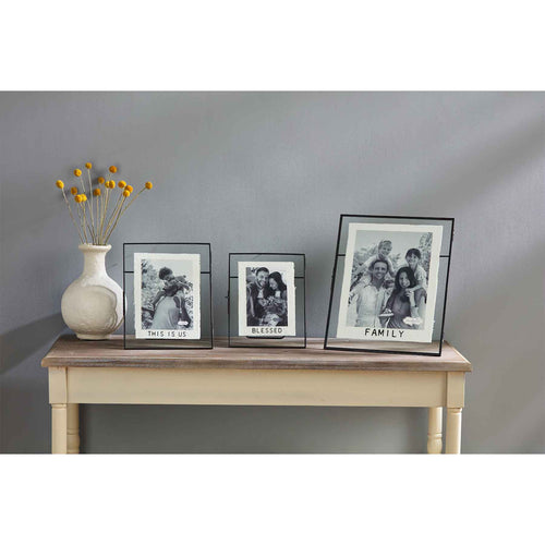 This Is Us Glass Metal Frame