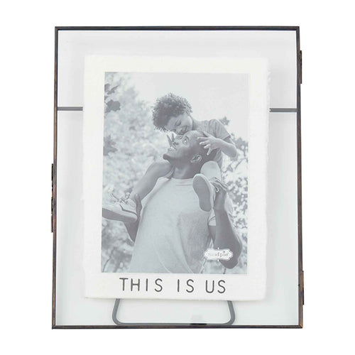 This Is Us Glass Metal Frame