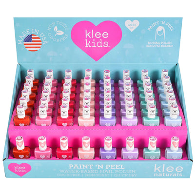Klee Kids Water- Based Peelable Nail Polish