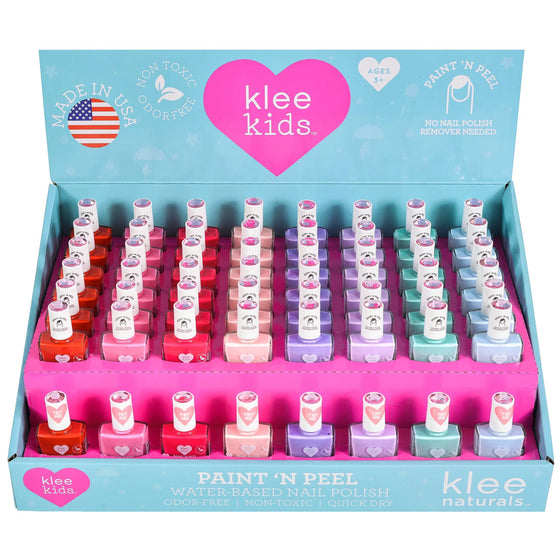 Klee Kids Water- Based Peelable Nail Polish I