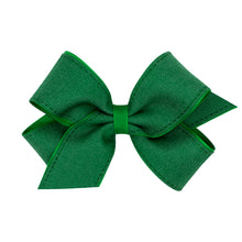  Medium Colored Denim Bow-Green