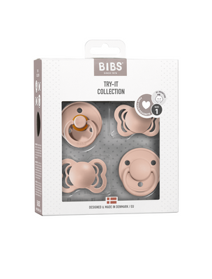 BIBS Try-It Collection 4PK- Blush