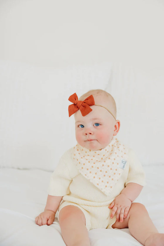 Copper Pearl Bib Set - Eden