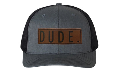Grey Dude Flat Bill Trucker Hat