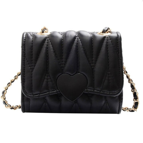 Solid Heart Toddler Satchels
