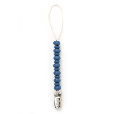 Bella Tunno Pacifier Clip- Navy