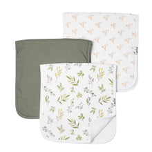  Set of Three Premium Burp Cloth - Haven