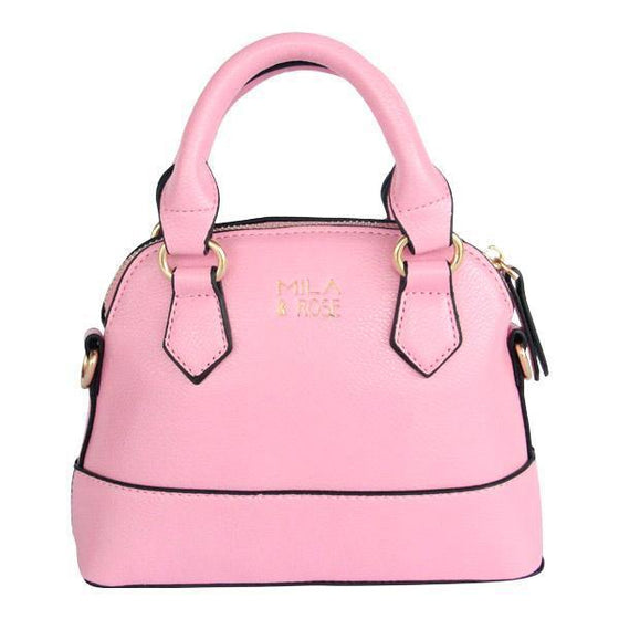 Mila and Rose Purse -Bubblegum Pink