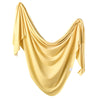 Knit Swaddle Blanket - Marigold
