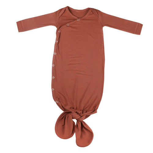 Copper Pearl Knotted Gown- Moab