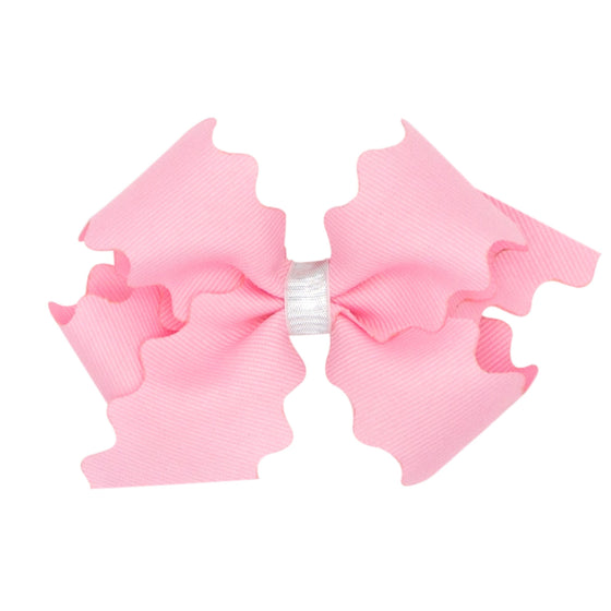 Small Light Pink Squigle Bow