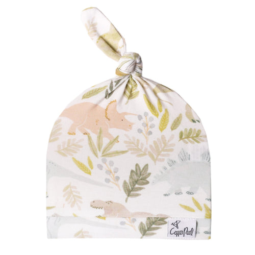 Copper Pearl Top Knot Hat- Rex