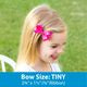 Tiny Grosgrain Bowties- Red