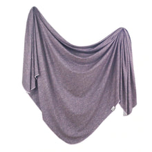  Knit Swaddle Blanket - Violet