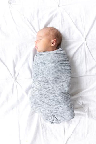 Knit Swaddle Blanket - Asher