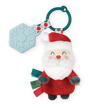  Holiday Santa Itzy Pal Plush + Teether