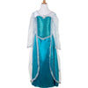 Ice Queen Dress With Cape