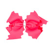 Small King Bright Pink Squigle Bow