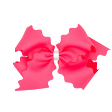  Small King Bright Pink Squigle Bow
