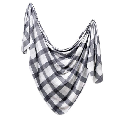 Knit Swaddle Blanket - Hudson