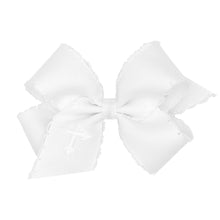  King Cross Embroidered Grosgrain Bow