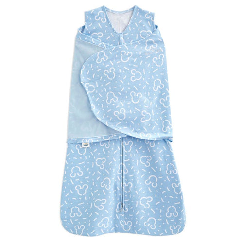 Halo Confetti Blue Mickey Cotton Sleepsack Swaddle